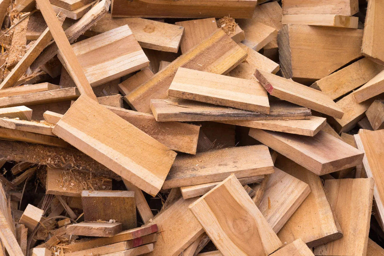 odpady drzewne
